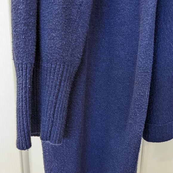 Old Navy Maternity open cardigan sweater in blue Women's size Large - Picture 3 of 6